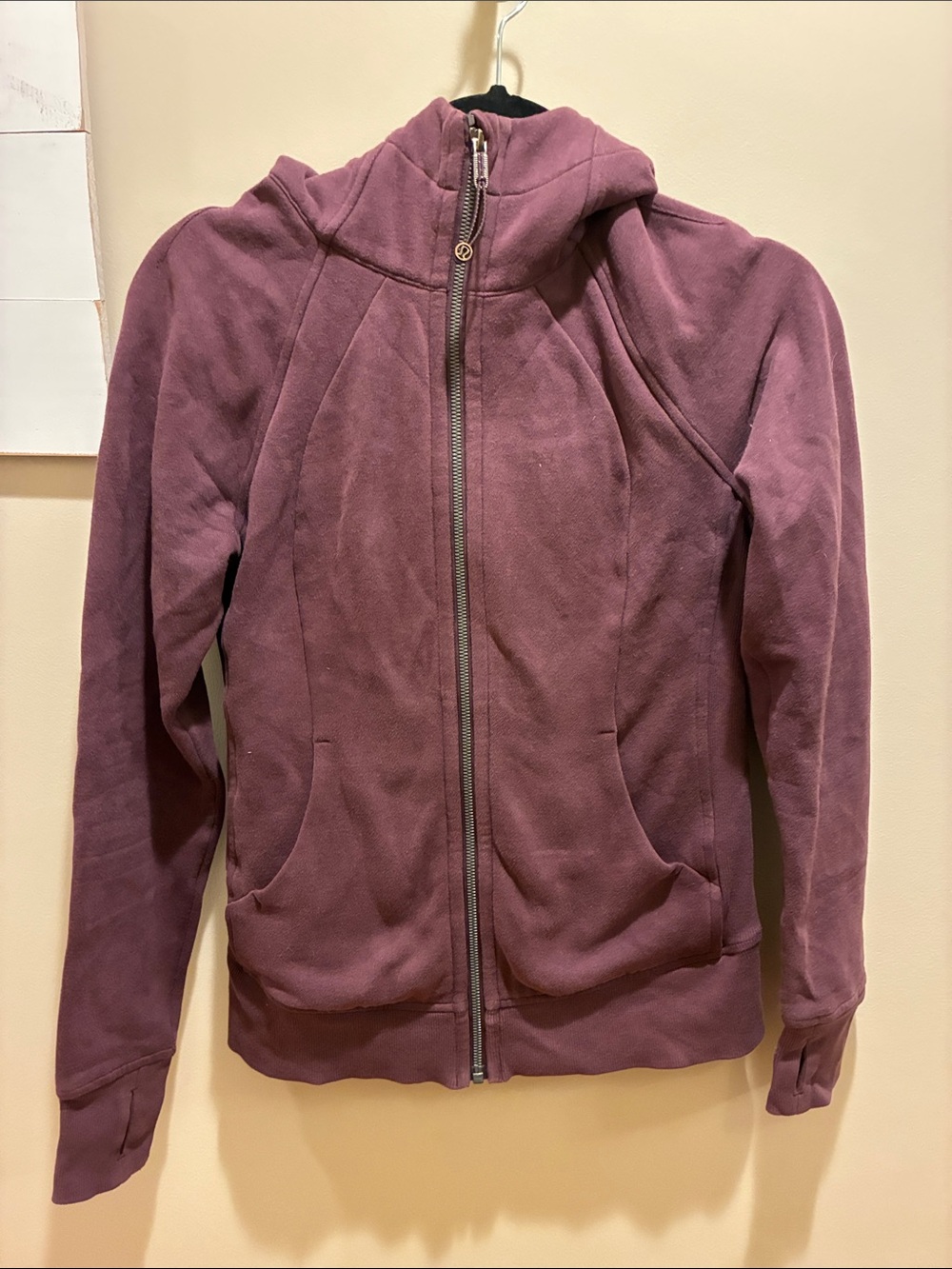 lululemon athletica Plum Full-Zip Hoodie Jacket